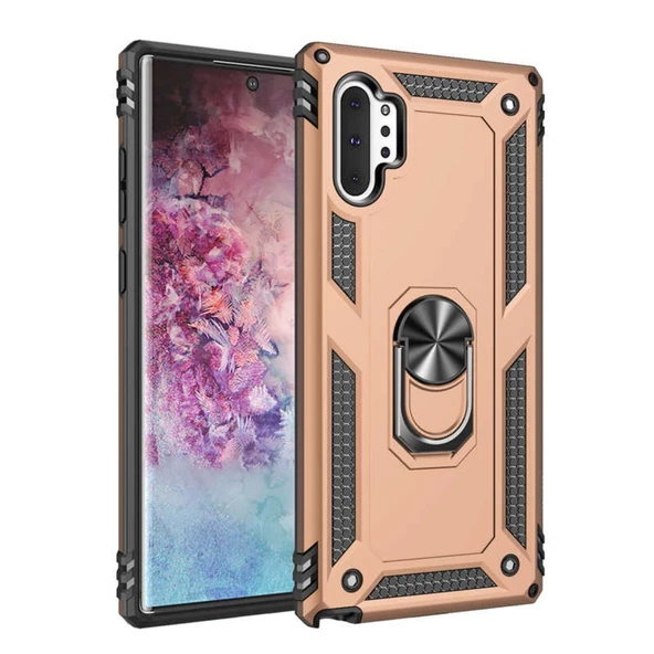 Galaxy Note 10 Plus Vega Armor Silikon Zırh Kılıf - Resim 10