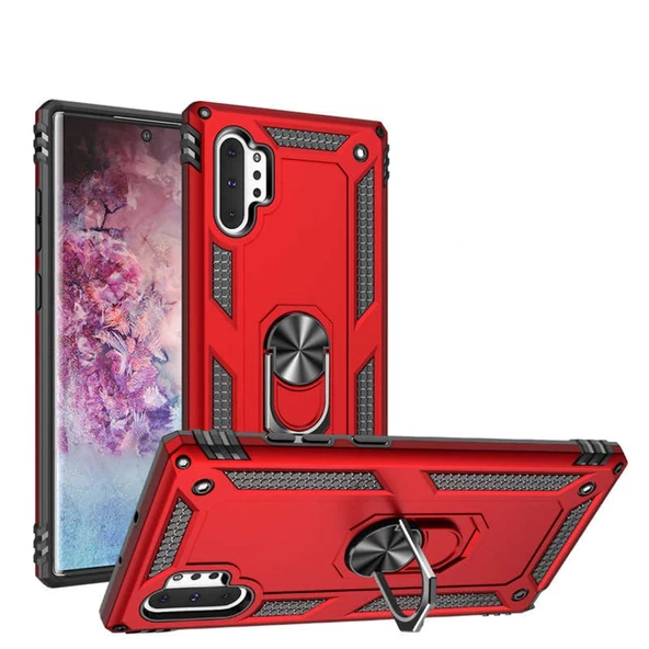 Galaxy Note 10 Plus Vega Armor Silikon Zırh Kılıf - Resim 2