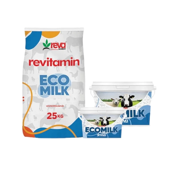 Revitamin Eco Milk Büyük ve Küçükbaş Hayvan Vitamin Mineral Premiks ürün görseli 1
