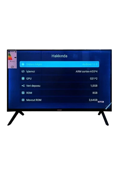 Rose Atv-332, 32" 82 Ekran Android Smart Led Tv - Resim 2