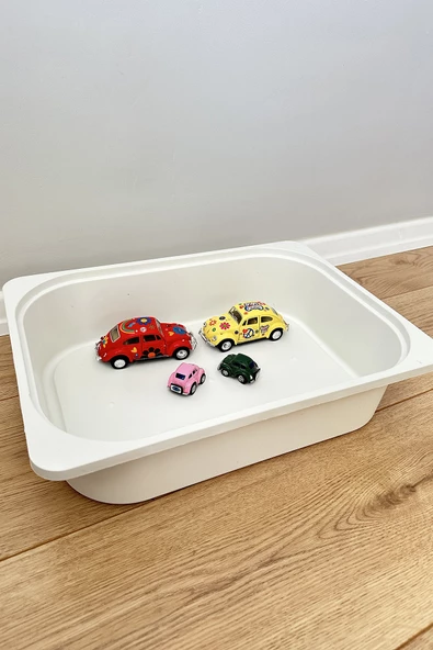 YüceerHomeMontessori Aktivite Oyuncak Saklama Kutusu 41 X 30,5 X 10 Cm Çocuklar Için Aktivite Kutusu ürün görseli 1