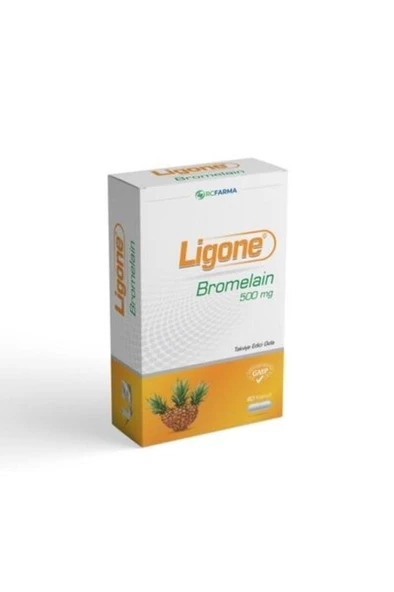 Ligone Bromelain 60 Kapsül - Resim 4