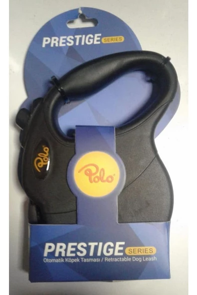 Prestige Flexi Siyah Otomatik Köpek Tasma S 4m/10kg ürün görseli 1