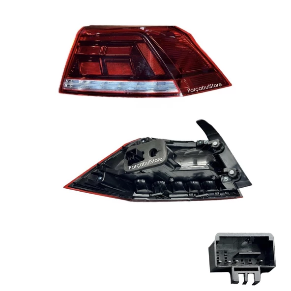 Leoparts Passat B8.5 Stop Lambası Dış Sağ 2019-2021 (Comfortline) 3G5945096J ürün görseli 1