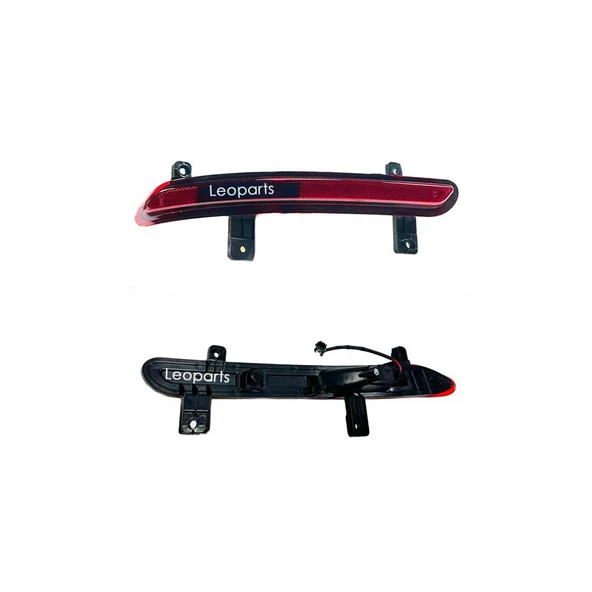 Leoparts Chery Tiggo 8 Pro Arka Tampon Reflektörü Sol 2022-2024 605000367AA ürün görseli 1