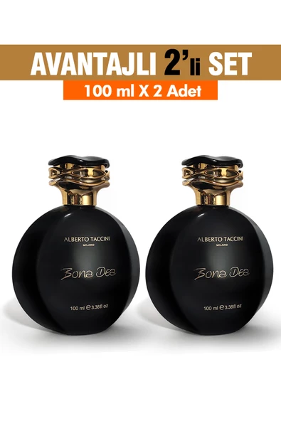 2'Li Set Alberto Taccini 2'Li  Bona Dea Kadın Parfümü - 100 ml ürün görseli 1