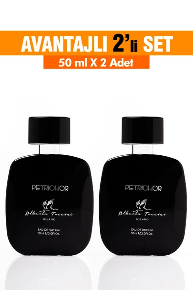 2'Li Set Alberto Taccini Petrichor Kadın Parfüm 50 ml ürün görseli 1