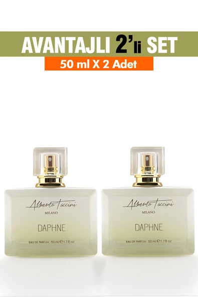 2'Li Set Alberto Taccini Daphne Kadın Parfümü 50 ml ürün görseli 1