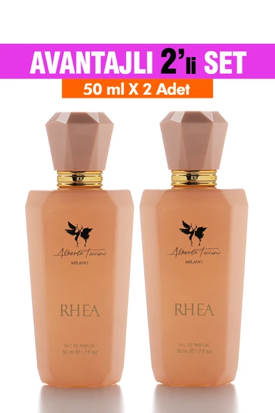 2'Li Set Alberto Taccini Rhea Kadın Parfümü 50 ml ürün görseli 1