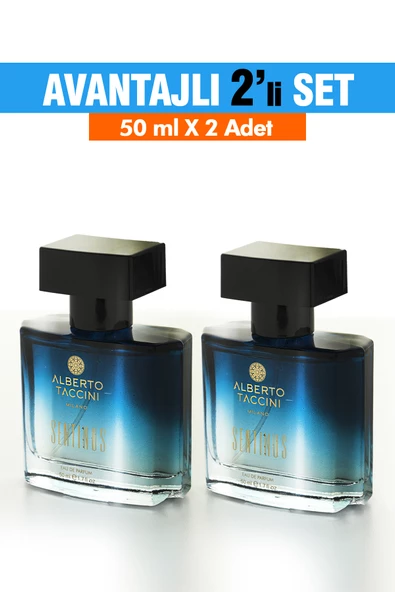 2'Li Set Alberto Taccini Sentinus Erkek Parfümü 50 ml ürün görseli 1