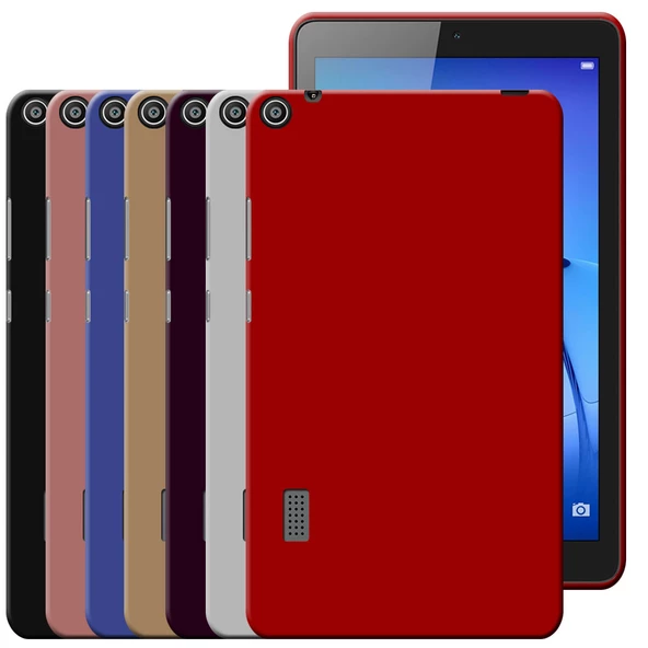 Huawei MediaPad T3 7 inç Rubber Yıkanabilir Silikon Kılıf ürün görseli 1