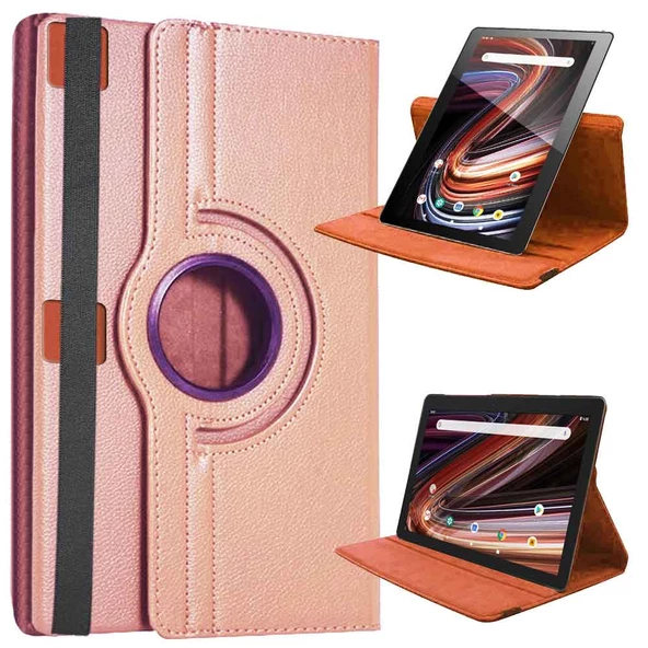 Universal 10 inç 11 İnç Arası 360 Derece Dönen Standlı Tablet Kılıfı ürün görseli 1