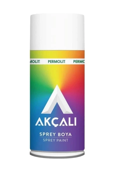 Akçalı Sprey Boya Mat Siyah 400 ml ürün görseli 1