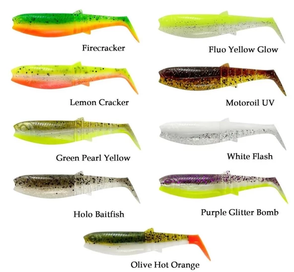 Savage Gear Cannibal Shad 10cm 9gr Silikon Yem ürün görseli 1