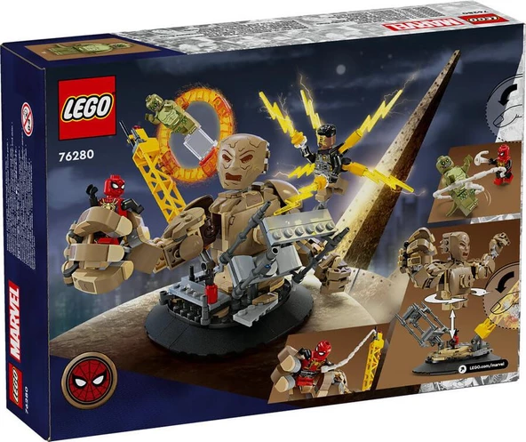 LEGO Super Heroes 76280 Spider-Man vs. Sandman: Final Battle - Resim 2
