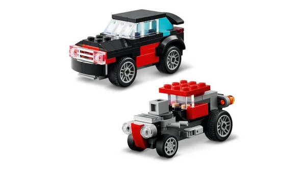 LEGO Creator 31146 Flatbed Truck with Helicopter - Resim 5