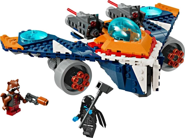 LEGO Super Heroes 76278 Rocket's Warbird vs. Ronan - Resim 3