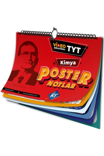 TYT Kimya Poster Notlar KR Akademi Yayınları ürün görseli 1