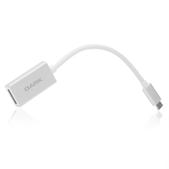 DARK USB 3.1 Type-C- den (4K UHD 30Hz) Display Port Dönüştürücü Adaptör DK-AC-U31XDP ürün görseli 1