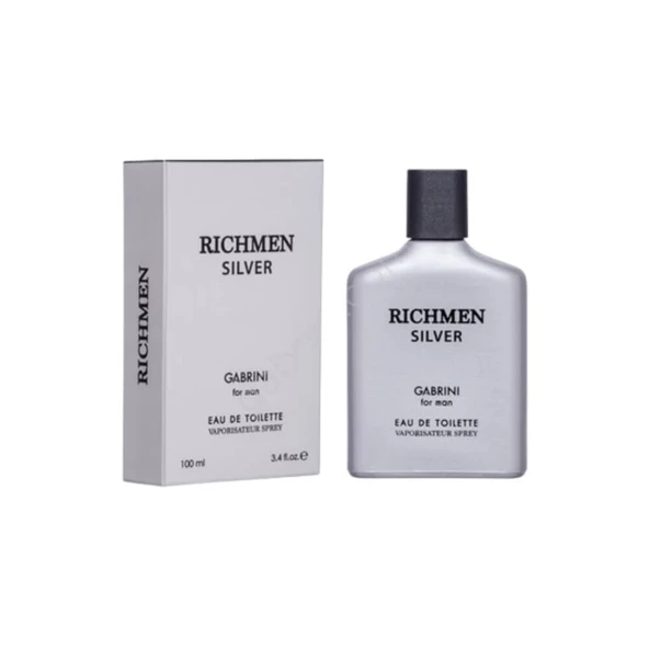 Piev Gabrini Richmen Silver For Man Parfüm 100 Ml ürün görseli 1