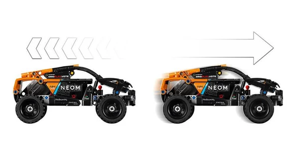 LEGO Technic 42166 NEOM McLaren Extreme E Team - Resim 4