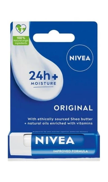 Nivea Dudak Bakım Kremi Original 4,8gr ürün görseli 1
