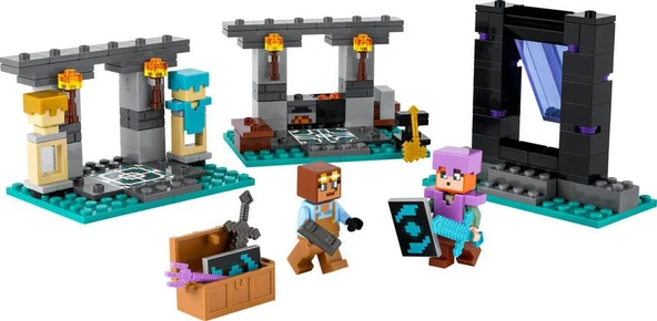 LEGO Minecraft 21252 The Armory - Resim 3