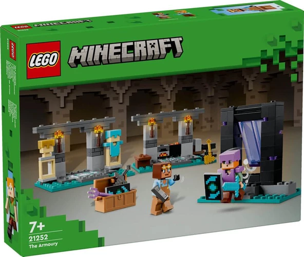LEGO Minecraft 21252 The Armory ürün görseli 1