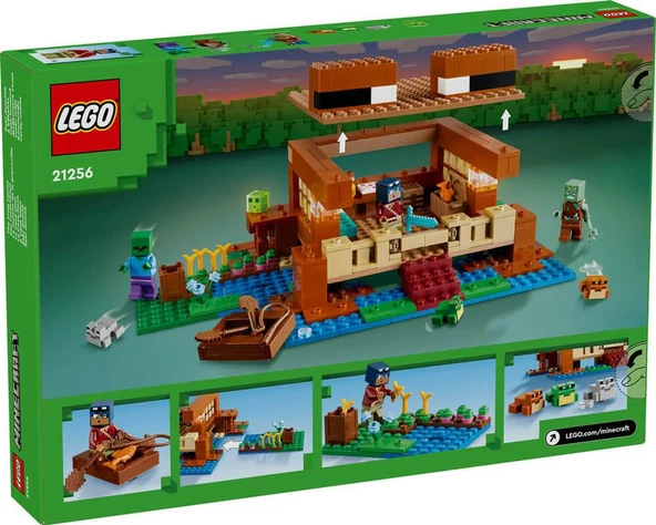 LEGO Minecraft 21256 The Frog House - Resim 2