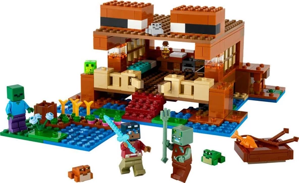 LEGO Minecraft 21256 The Frog House - Resim 3