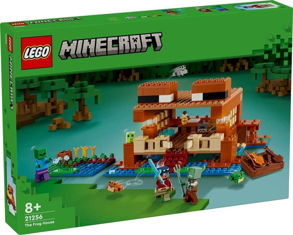 LEGO Minecraft 21256 The Frog House ürün görseli 1