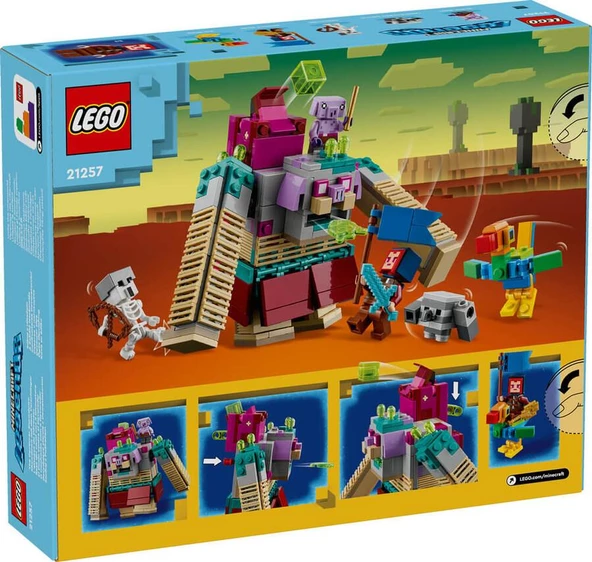 LEGO Minecraft 21257 The Devourer Showdown - Resim 2