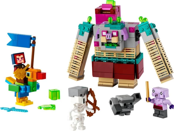 LEGO Minecraft 21257 The Devourer Showdown - Resim 3