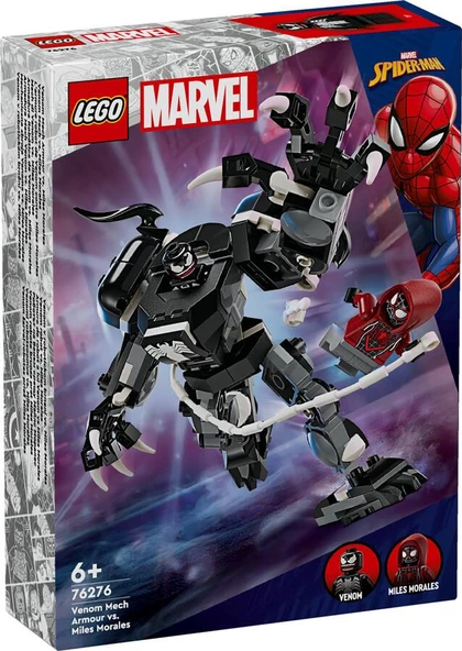 LEGO Super Heroes 76276 Venom Mech Armor vs. Miles Morales ürün görseli 1