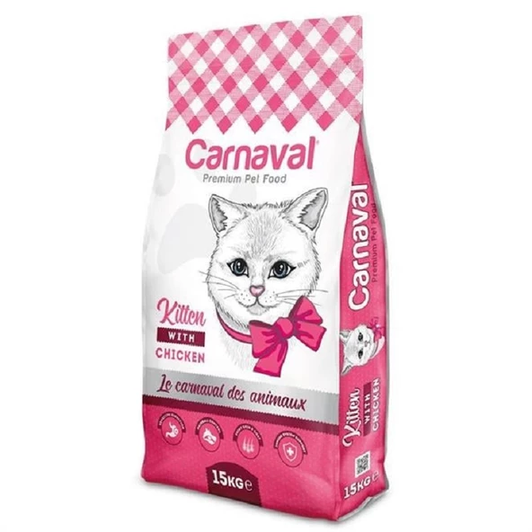 CARNAVAL YAVRU TAVUKLU KEDİ MAMASI 15 KG ürün görseli 1