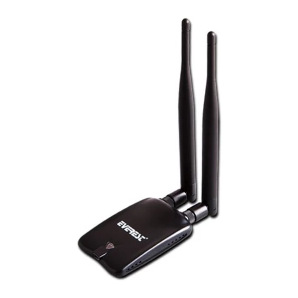Everest Ewn-999 300 Mbps Çift Anten Kablosuz Adaptör Elk-03831 ürün görseli 1