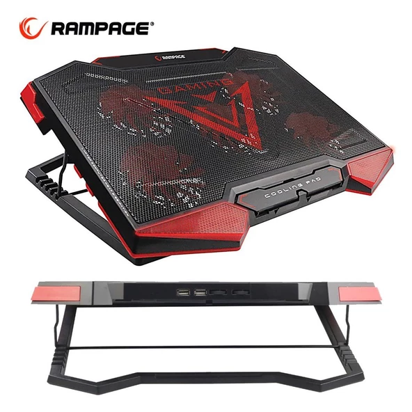 Addison Rampage AD-RC5 Siyah 5 Fan 2 Usb Notebook Sogutucu Stand - 30450 ürün görseli 1