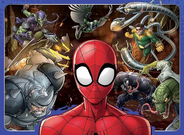 Ravensburger 100 Parça Yapboz Spiderman - Resim 2