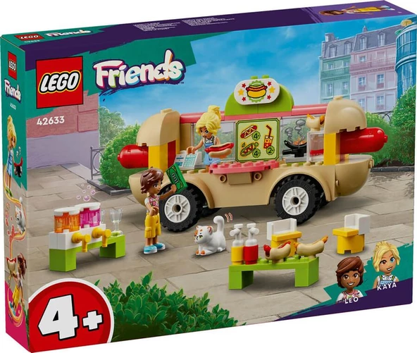 LEGO Friends 42633 Hot Dog Food Truck ürün görseli 1