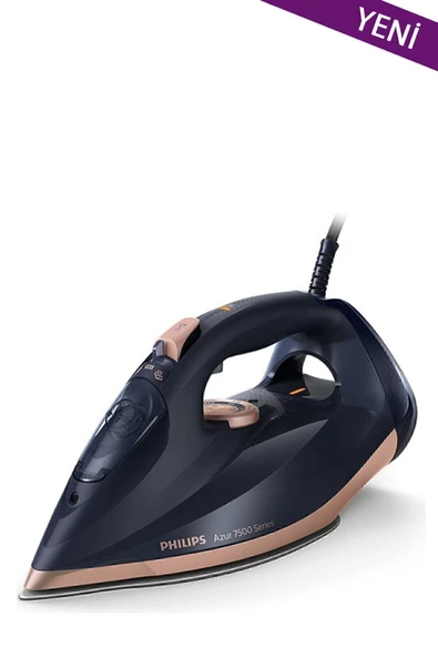 Philips 7500 Serisi Azur Buharlı Ütü 3200W, 55g/dk Sürekli Buhar, 260g Şok Buhar, DST7510/80 ürün görseli 1