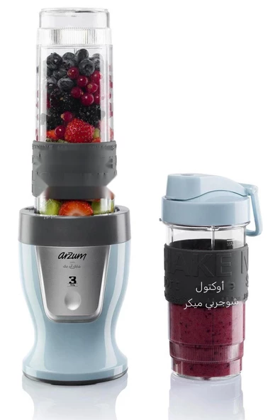 Arzum Ar1032 Shake'n Take Kişisel Blender - Misty - Resim 5