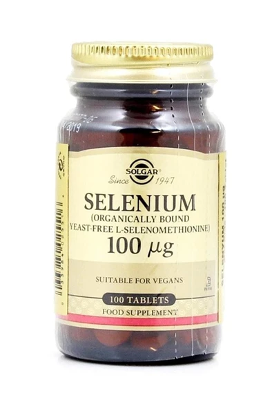 Solgar Selenium 100 Mcg 100 Tablet ürün görseli 1