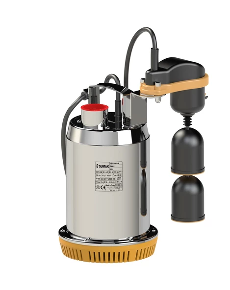 Sumak SDF6A 0.5 HP 220V Asansör Flatörlü Paslanmaz Dalgıç Pompa ürün görseli 1