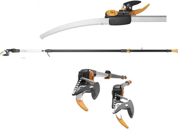 Fiskars 115017 UPX86 PowerGear Teleskopik Yüksek Dal Kesme TESTERELİ ürün görseli 1