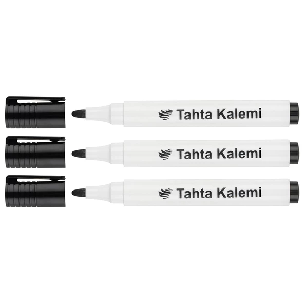 Lotte Tahta Kalemi 3'lü Siyah ürün görseli 1