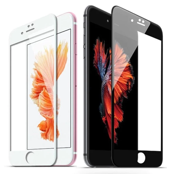Apple iPhone 8 Plus 5D Tam Kaplayan Ekran Koruyucu Kırılmaz Cam ürün görseli 1