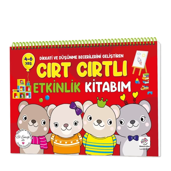CIRT CIRTLI ETKİNLİK KİTABIM 4-6 Yaş ürün görseli 1