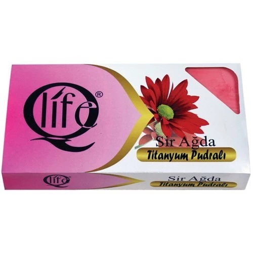 Q Life Sir Kalıp Ağda Pudralı 400 Ml Pembe ürün görseli 1