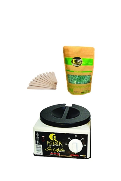 Ege Sir Ağda Makinesi + Ege Sir Azulen Boncuk Ağda + Spatula ürün görseli 1