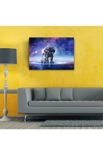 Astro Canvas Tablo (50x70) - Resim 3